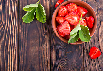 Image showing fresh strawberry