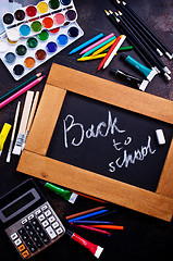 Image showing school supplies