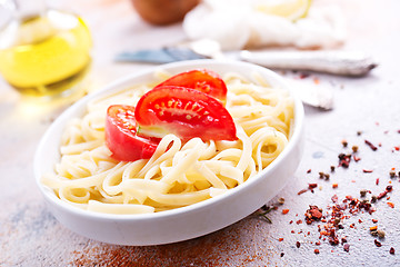 Image showing boiled pasta