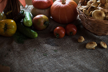 Image showing autumn nature gifts