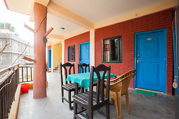 Image showing Hotel, Lakeside, Pokhara, Nepal