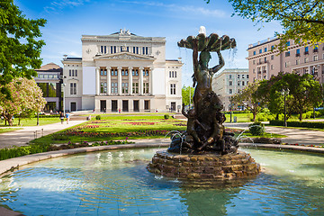 Image showing National Opera House, Riga, Latvia