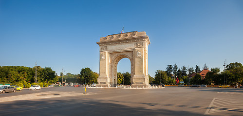 Image showing Arcul de Triumf (Triumph Arch), Bucharest