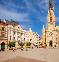 Image showing Cathedral, Liberty Square (Trg Slobode), Novi Sad