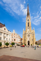 Image showing Cathedral, Liberty Square (Trg Slobode), Novi Sad