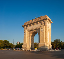 Image showing Arcul de Triumf (Triumph Arch), Bucharest