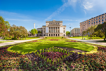 Image showing National Opera House, Riga, Latvia