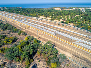 Image showing Top View of the Gas Pipeline