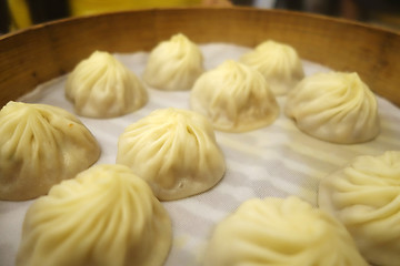 Image showing Traditional soup dumpling Xiao Long Bao 