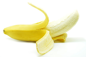 Image showing Yellow bananas isolated