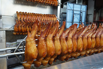 Image showing Grilled chicken wings chicken