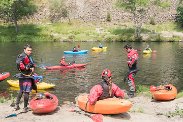 Image showing Athletes preparations at Paivafest