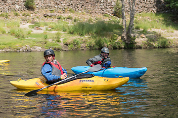 Image showing Athletes preparations at Paivafest