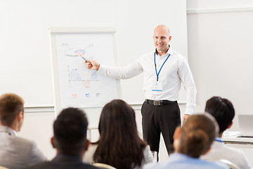 Image showing group of people at business conference 