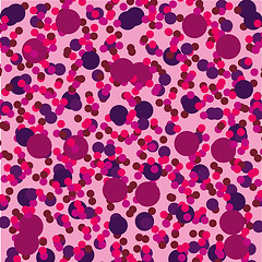 Image showing Background circles rose