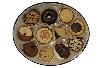 Image showing Box of cookies