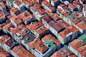 Image showing View of the roofs of Istanbul.