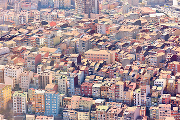 Image showing View of the roofs of Istanbul.