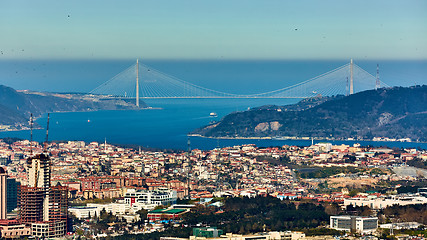 Image showing Third Bridge, Yavuz Sultan Selim Bridge