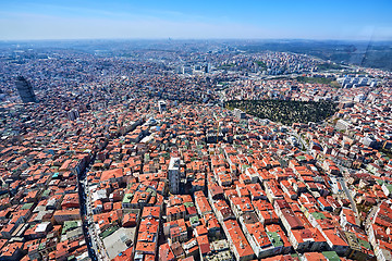 Image showing View of the roofs of Istanbul.