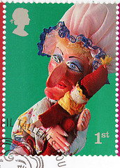 Image showing Judy Glove Puppet Stamp