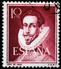 Image showing Lope de Vega Stamp