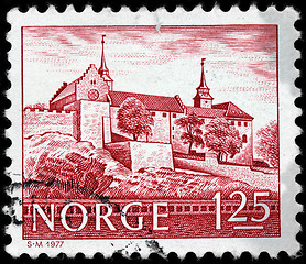 Image showing Akershus Castle Stamp