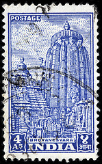 Image showing Ananta Vasudeva Temple Stamp