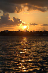 Image showing Sunset at Key West islands