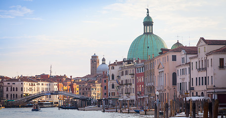 Image showing Venice canal view