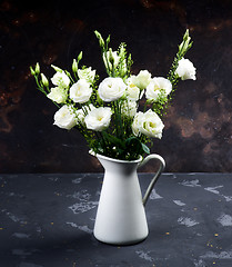 Image showing Lisianthus Flowers Bouquet