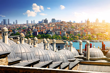 Image showing Suleymaniye mosque in Istanbul