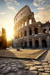 Image showing Great Colosseum in morning