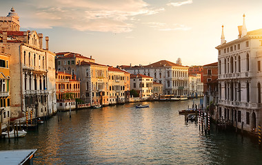 Image showing Venice at the dawn