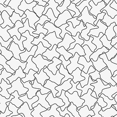 Image showing wavy seamless pattern