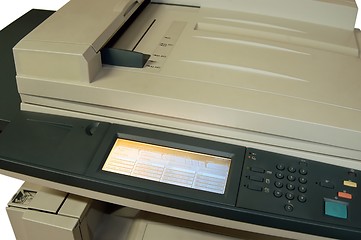 Image showing Colour laser copier