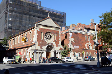 Image showing Church of the Guardian Angel in Chelsea, Manhattan