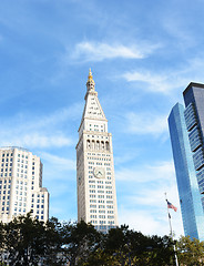 Image showing Met Life Tower in the Flatiron District, Manhattan