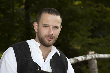 Image showing bavarian tradition man portrait