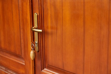 Image showing Front Door Open