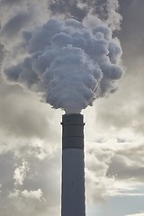 Image showing Smoking power plant