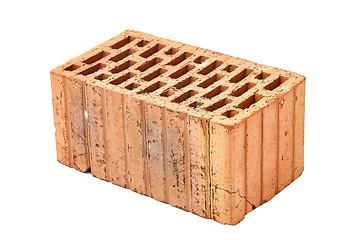 Image showing Singe Brick Closeup