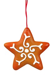 Image showing Gingerbread Christmas star