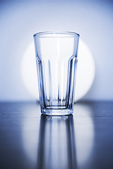 Image showing typical empty glass