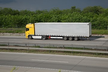 Image showing Truck on the highway