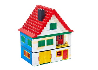 Image showing Lego Brick House