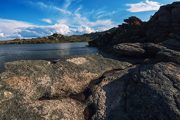 Image showing Beauty view on Kolyvan lake