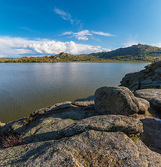 Image showing Beauty view on Kolyvan lake