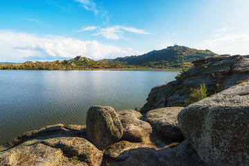 Image showing Beauty view on Kolyvan lake