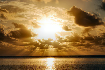 Image showing Zanzibar sunrise